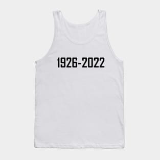 1926-2022,forever remembered forever missed queen Tank Top